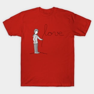 LOVE YOU - His & Hers Matching Couples T-Shirts (MEN'S) T-Shirt